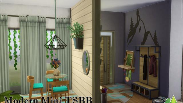 Modern Mini TSBB для The Sims 4