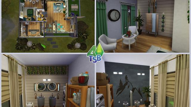 Modern Mini TSBB для The Sims 4