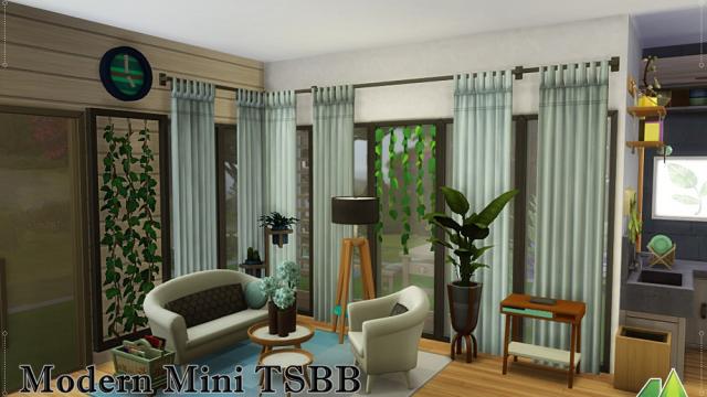 Modern Mini TSBB для The Sims 4