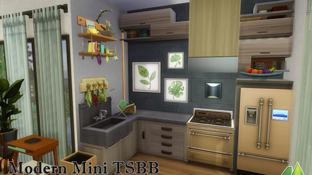 Modern Mini TSBB для The Sims 4