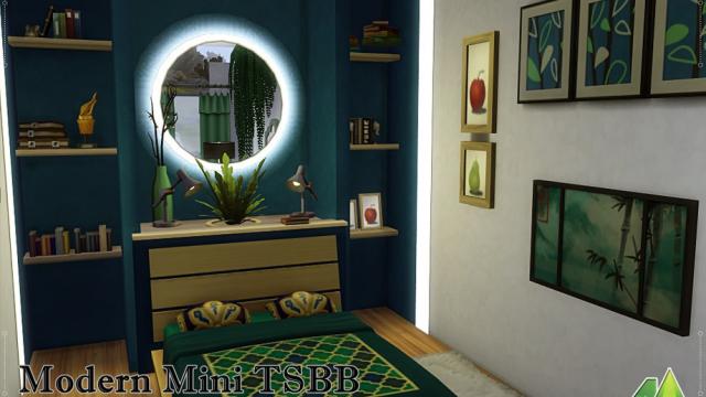 Modern Mini TSBB для The Sims 4