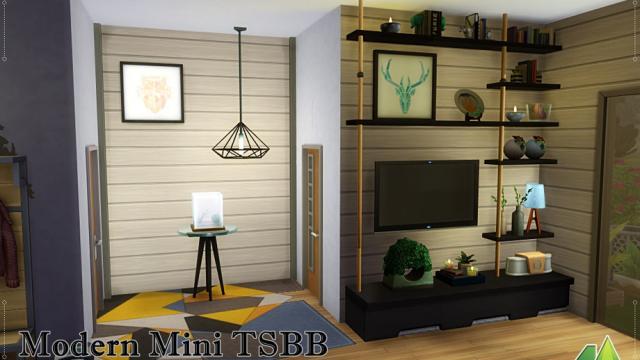 Modern Mini TSBB для The Sims 4