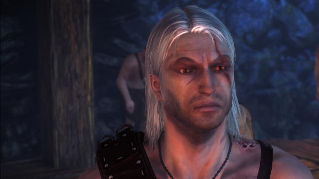 Witcher 1 Geralt face for witcher 2 для The Witcher 2