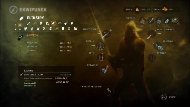 Quickslot Potions for The Witcher 2