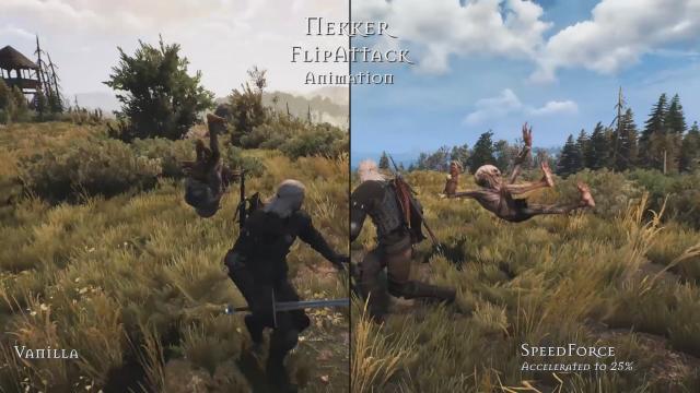 Speed Force - for The Witcher 3