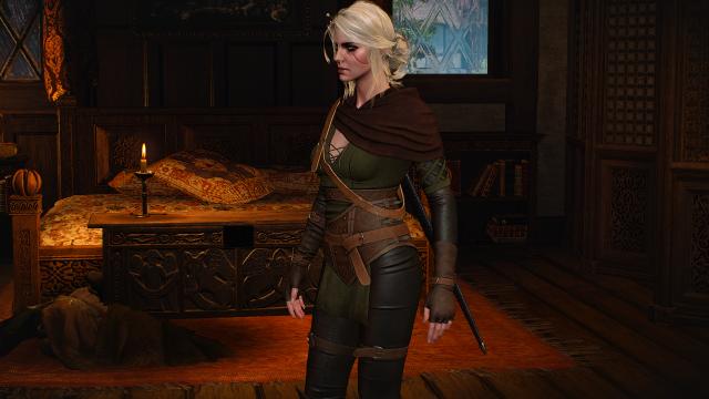 -    Ciri - Alternative look for The Witcher 3