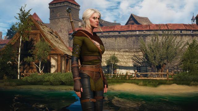 -    Ciri - Alternative look for The Witcher 3