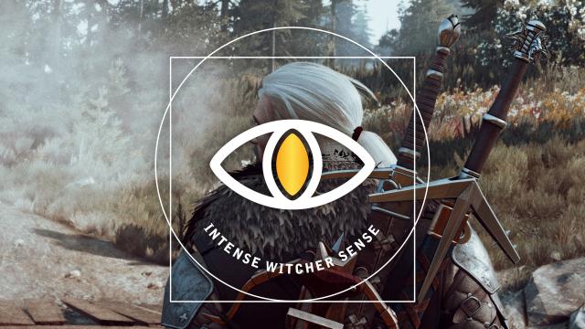 Переработка ведьмачьего взора / Intense Witcher Sense для The Witcher 3