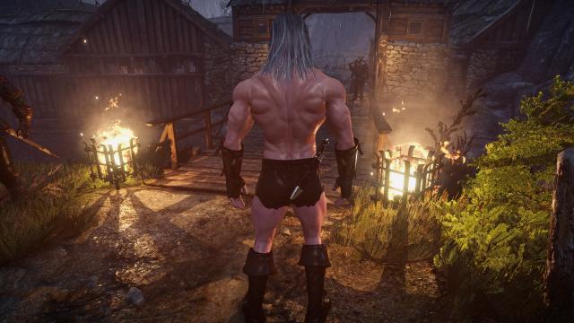 Geralt on steroids for The Witcher 3