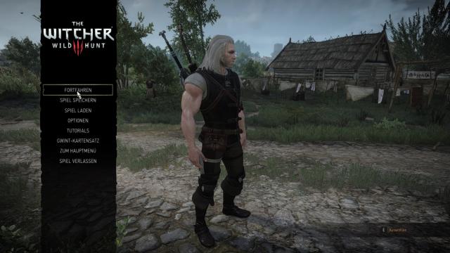 Geralt on steroids for The Witcher 3