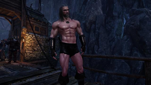 Стероидный Геральт / Geralt on steroids