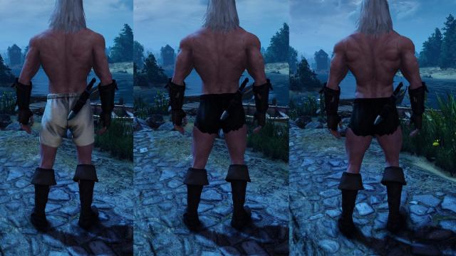 Geralt on steroids for The Witcher 3