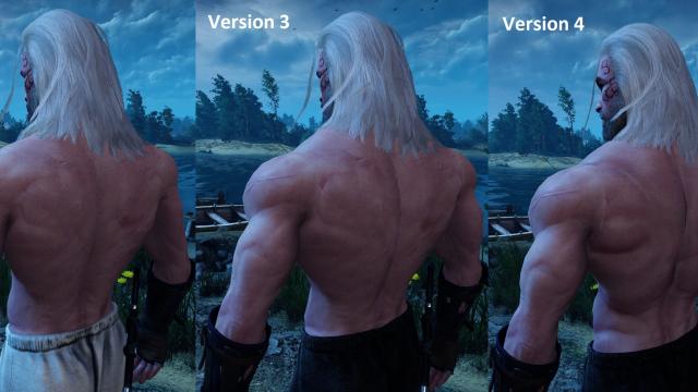 Geralt on steroids for The Witcher 3