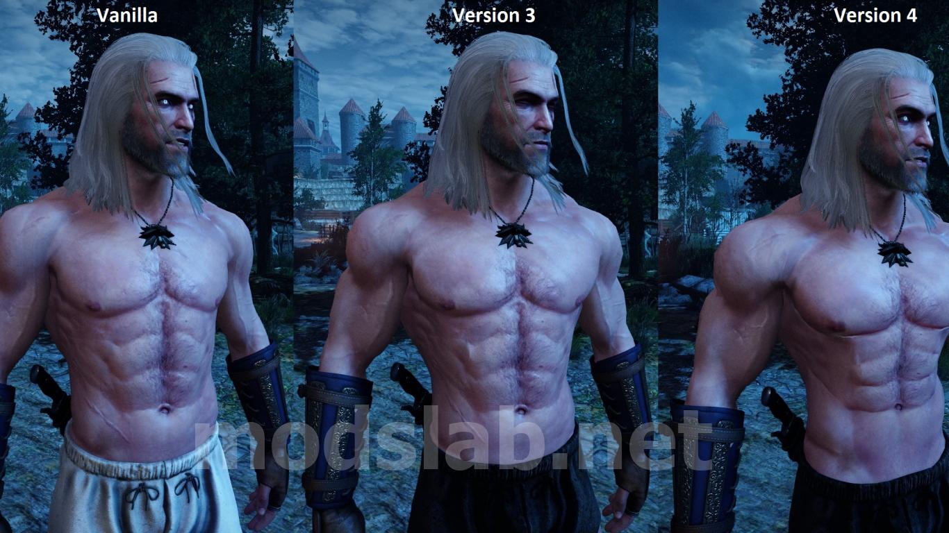 The witcher 3 geralt on steroids фото 10