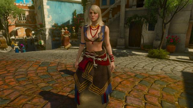 Keira Sexy Outfit for The Witcher 3