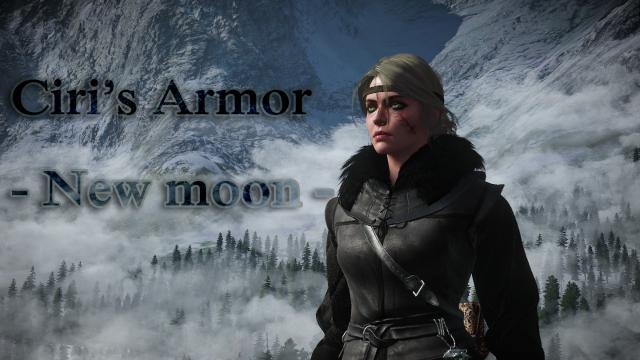 New moon Armor for Ciri for The Witcher 3