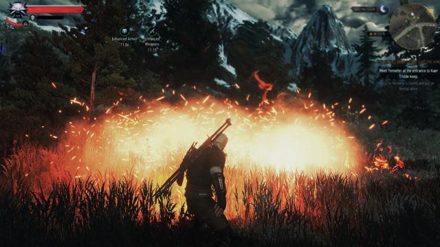 Improved Sign effects for The Witcher 3