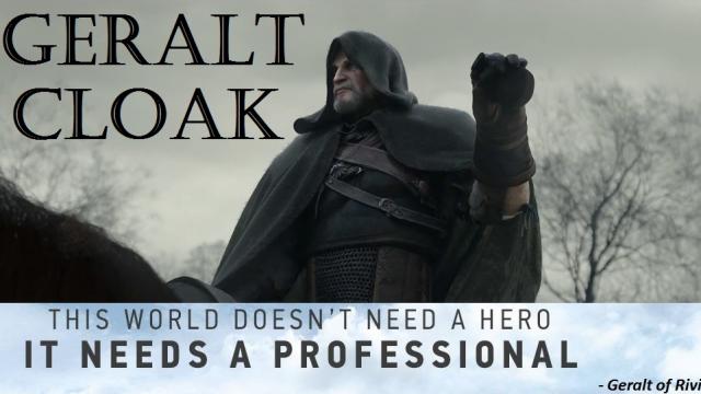 Плащ для Геральта / Geralt Cloak