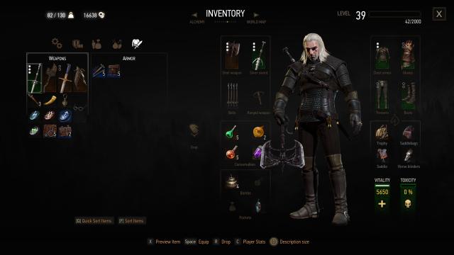 Вутрад / Skyrim Wuuthrad для The Witcher 3