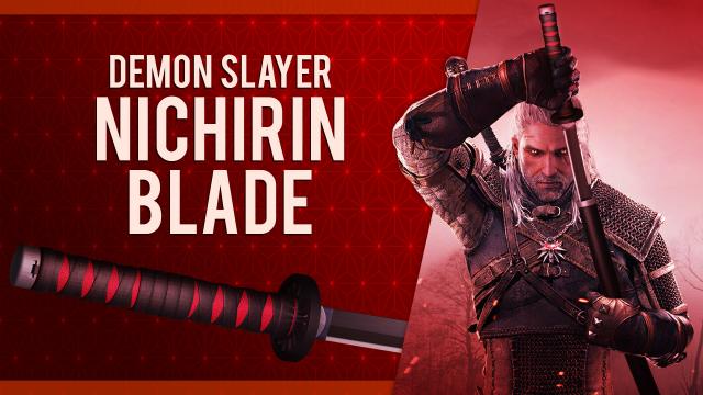 Demon Slayer Nichirin Blade - Меч убийцы демонов для The Witcher 3