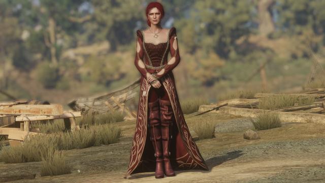 Elegant Triss - Royal Edition для The Witcher 3