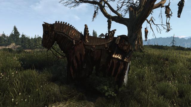 Снаряжение Дикой Охоты для Плотвы / Wild Hunt Horse Gear для The Witcher 3