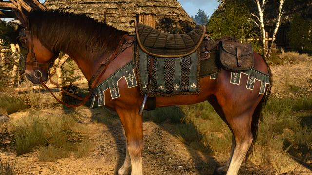 Качественные аксессуары для лошадей / HD Horse Accessories для The Witcher 3