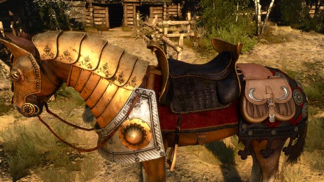 Качественные аксессуары для лошадей / HD Horse Accessories для The Witcher 3