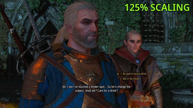 Bigger Subtitles for The Witcher 3
