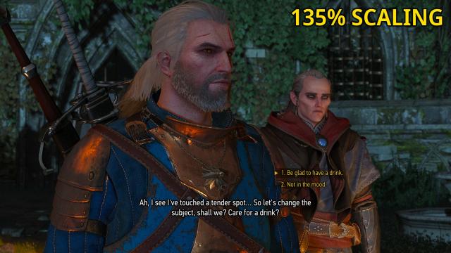 Bigger Subtitles for The Witcher 3