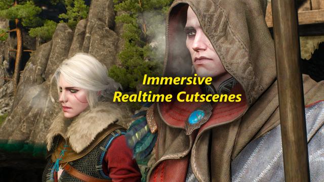 Immersive Real-time Cutscenes for The Witcher 3