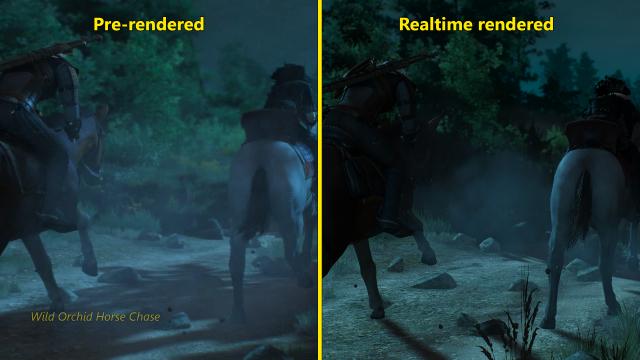 Immersive Real-time Cutscenes for The Witcher 3