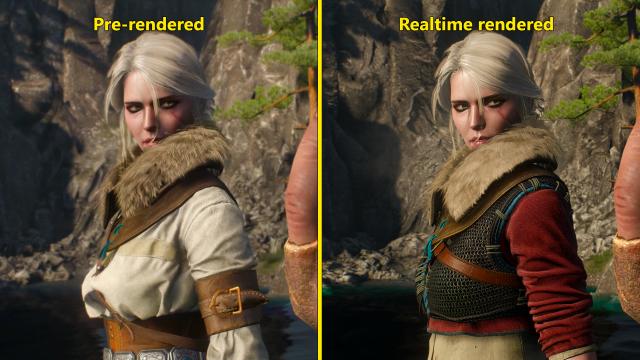 Immersive Real-time Cutscenes for The Witcher 3