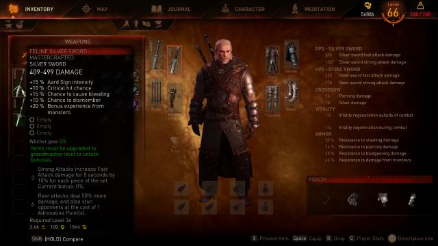 E3  E3 UI and HUD for The Witcher 3