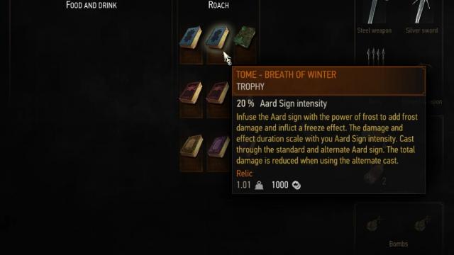 Spell Tomes DLC for The Witcher 3