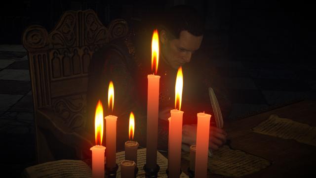 Красивые свечи / Next Gen Candles для The Witcher 3