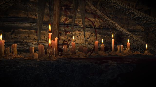 Красивые свечи / Next Gen Candles для The Witcher 3