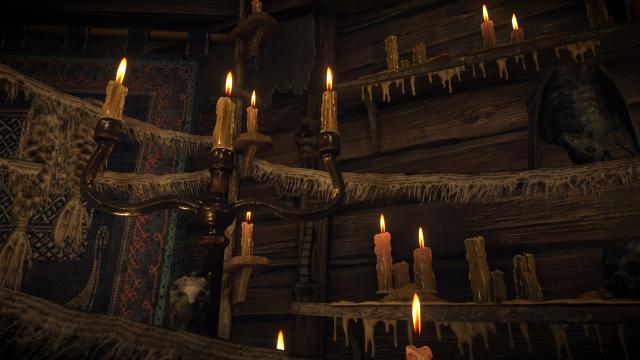 Красивые свечи / Next Gen Candles для The Witcher 3