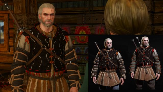 Ретекстур нескольких сетов / Some common armor retexture для The Witcher 3