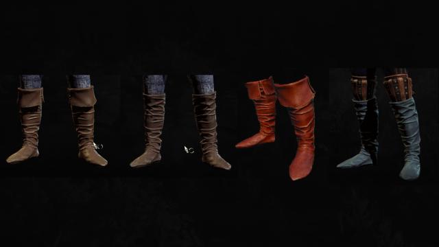 Ретекстур нескольких сетов / Some common armor retexture для The Witcher 3