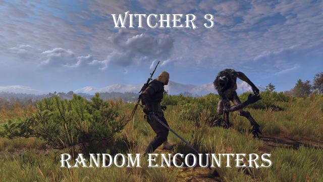 Random Encounters for The Witcher 3