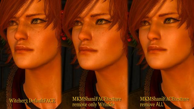 MKM Shani beauty face and big Breast for The Witcher 3