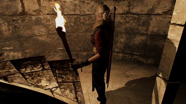 Torch For Ciri for The Witcher 3