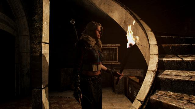 Факел для Цири / Torch For Ciri для The Witcher 3