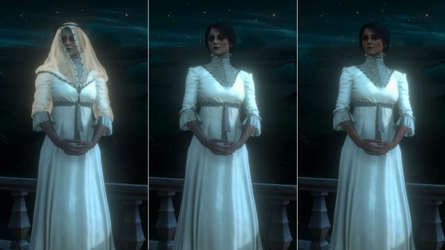 Ирис - леди в белом / Iris as the Lady in White для The Witcher 3