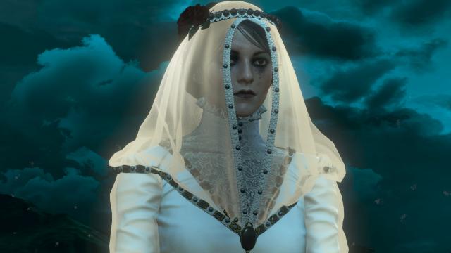 Ирис - леди в белом / Iris as the Lady in White для The Witcher 3