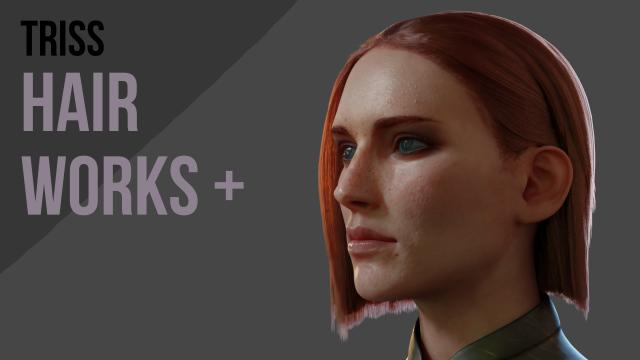 Новая прическа Трисс / Triss Hairworks Plus