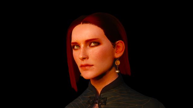 Triss Hairworks Plus for The Witcher 3