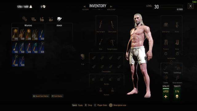 Стакаем предметы / Stack Your Items для The Witcher 3