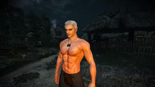 Генри Кавилл / Henry Cavill White Wolf для The Witcher 3